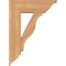 Ekena Millwork Funston Traditional Smooth Bracket w/ Offset Brace, Western Red Cedar, 7 1/2"W x 22"D x 30"H BKT0806X22X30FST01SWR - alternate 3